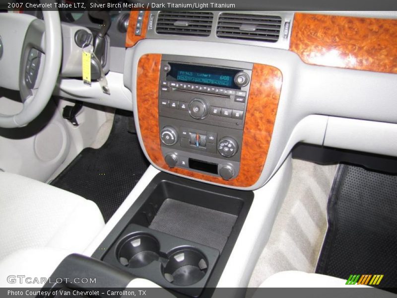 Silver Birch Metallic / Dark Titanium/Light Titanium 2007 Chevrolet Tahoe LTZ
