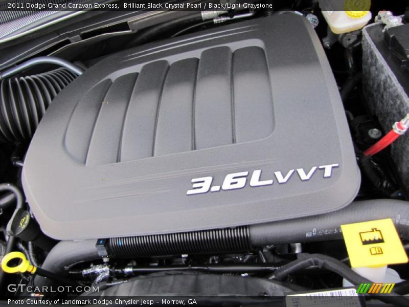  2011 Grand Caravan Express Engine - 3.6 Liter DOHC 24-Valve VVT Pentastar V6