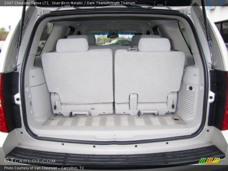 Silver Birch Metallic / Dark Titanium/Light Titanium 2007 Chevrolet Tahoe LTZ