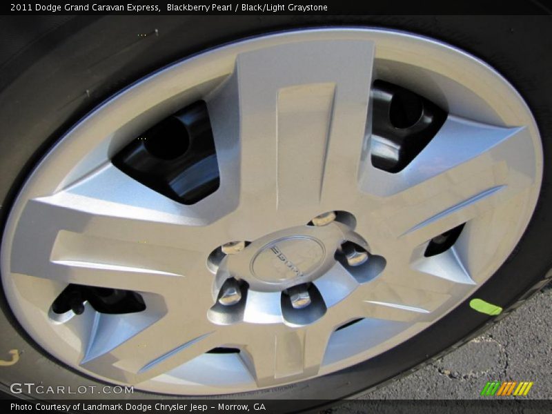 Blackberry Pearl / Black/Light Graystone 2011 Dodge Grand Caravan Express