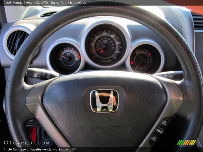 Rallye Red / Black/Gray 2005 Honda Element EX AWD