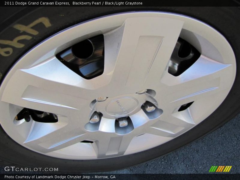 Blackberry Pearl / Black/Light Graystone 2011 Dodge Grand Caravan Express