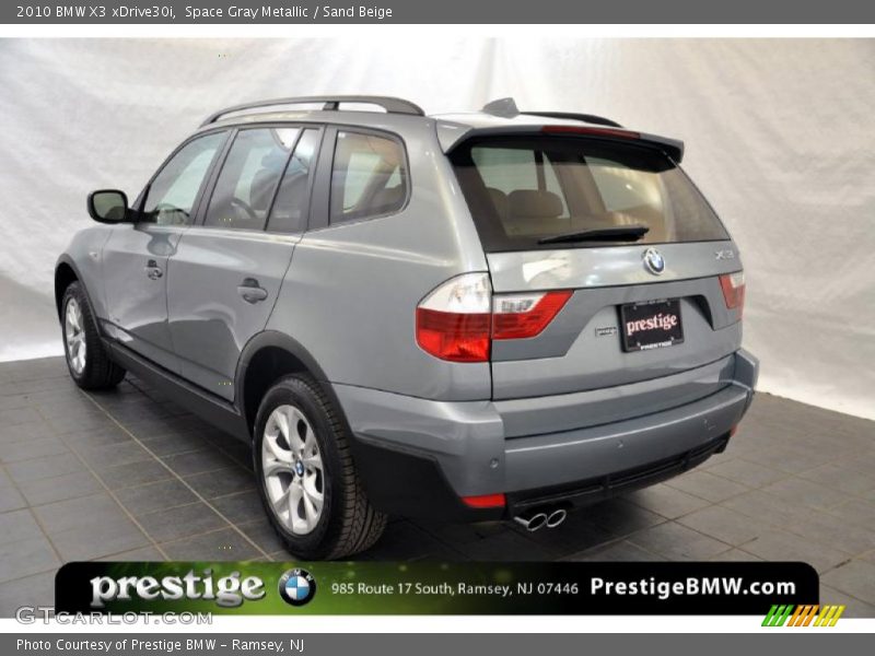 Space Gray Metallic / Sand Beige 2010 BMW X3 xDrive30i