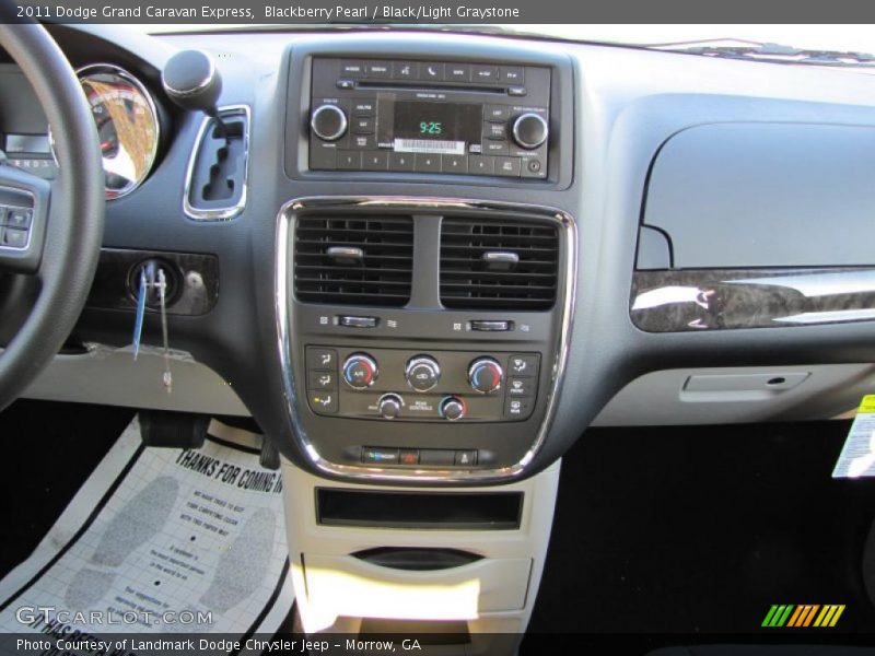 Blackberry Pearl / Black/Light Graystone 2011 Dodge Grand Caravan Express