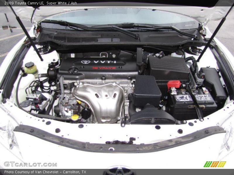 Super White / Ash 2009 Toyota Camry LE