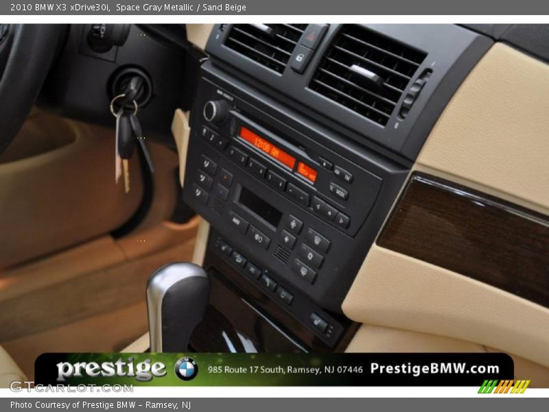 Space Gray Metallic / Sand Beige 2010 BMW X3 xDrive30i