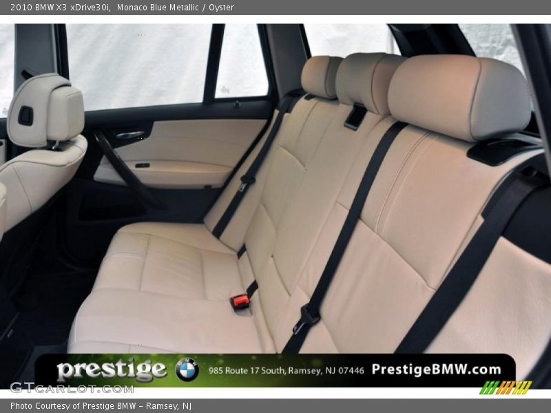 Monaco Blue Metallic / Oyster 2010 BMW X3 xDrive30i