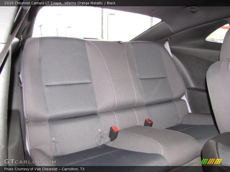 Inferno Orange Metallic / Black 2010 Chevrolet Camaro LT Coupe