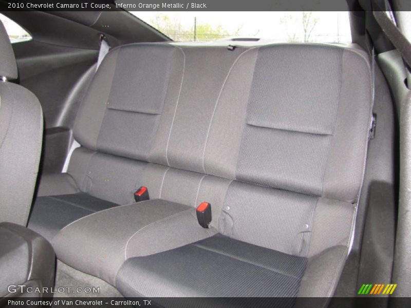 Inferno Orange Metallic / Black 2010 Chevrolet Camaro LT Coupe