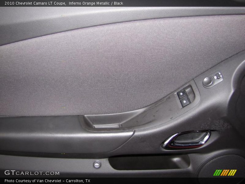 Inferno Orange Metallic / Black 2010 Chevrolet Camaro LT Coupe