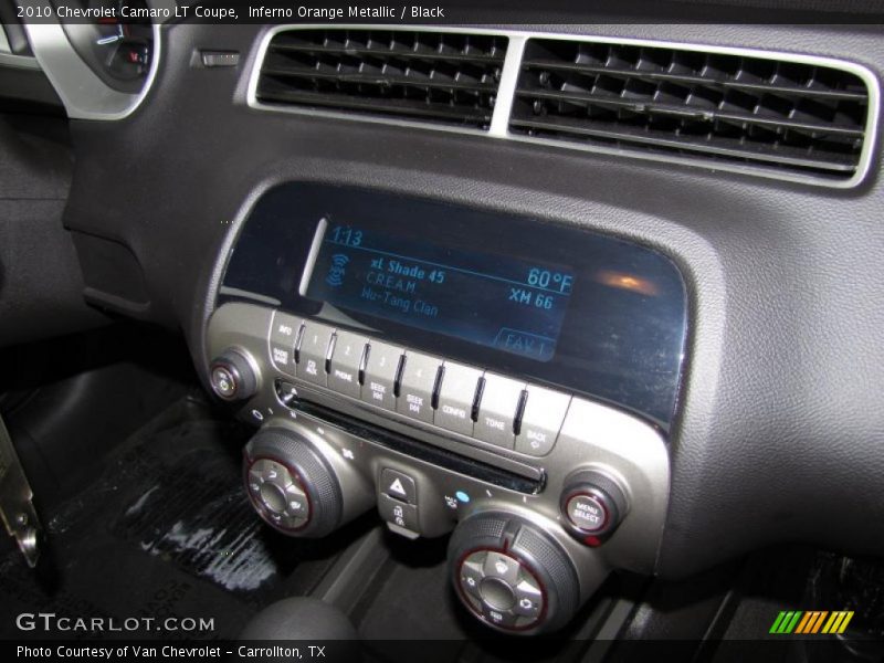 Inferno Orange Metallic / Black 2010 Chevrolet Camaro LT Coupe