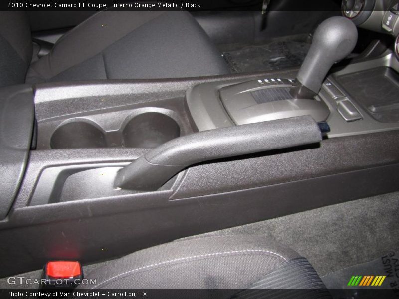 Inferno Orange Metallic / Black 2010 Chevrolet Camaro LT Coupe
