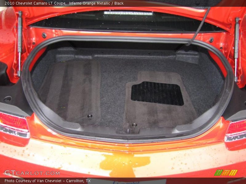 Inferno Orange Metallic / Black 2010 Chevrolet Camaro LT Coupe