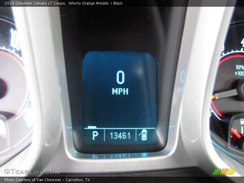 Inferno Orange Metallic / Black 2010 Chevrolet Camaro LT Coupe