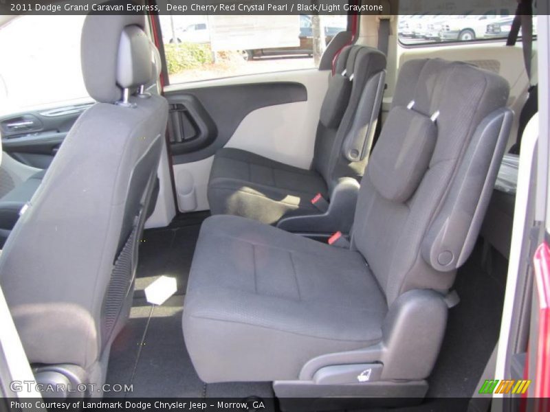 2011 Grand Caravan Express Black/Light Graystone Interior