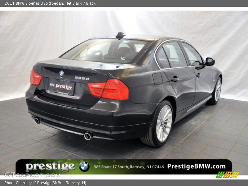 Jet Black / Black 2011 BMW 3 Series 335d Sedan
