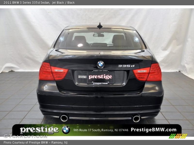 Jet Black / Black 2011 BMW 3 Series 335d Sedan