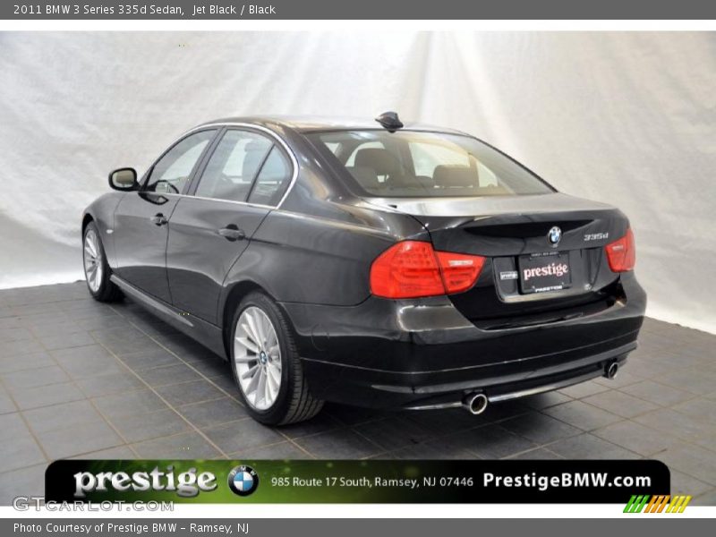 Jet Black / Black 2011 BMW 3 Series 335d Sedan