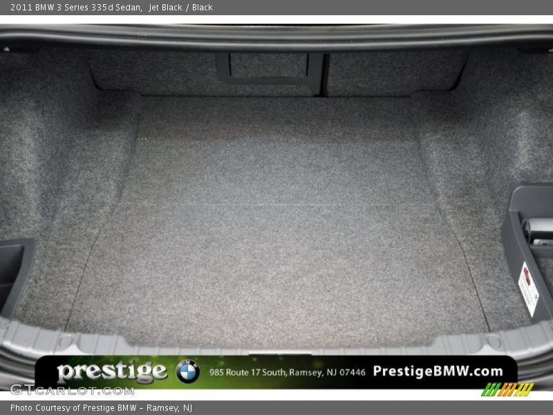 Jet Black / Black 2011 BMW 3 Series 335d Sedan