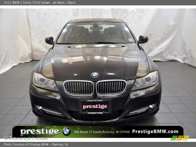 Jet Black / Black 2011 BMW 3 Series 335d Sedan