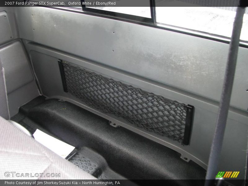 Oxford White / Ebony/Red 2007 Ford Ranger STX SuperCab