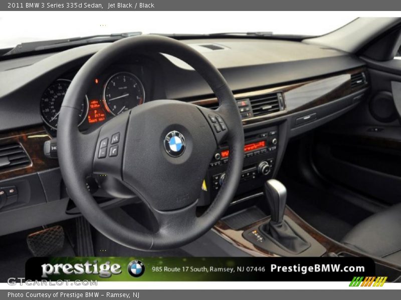 Jet Black / Black 2011 BMW 3 Series 335d Sedan