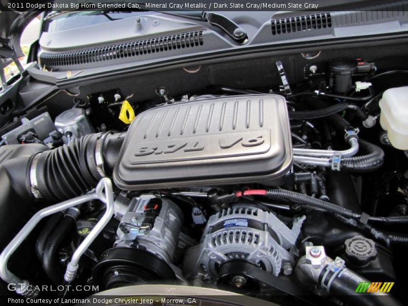  2011 Dakota Big Horn Extended Cab Engine - 3.7 Liter SOHC 12-Valve Magnum V6