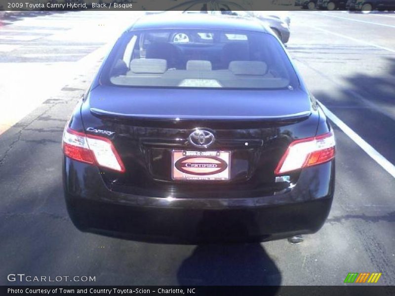 Black / Bisque 2009 Toyota Camry Hybrid
