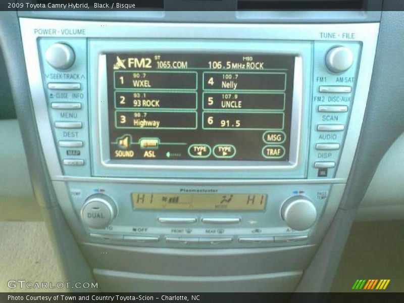 Black / Bisque 2009 Toyota Camry Hybrid