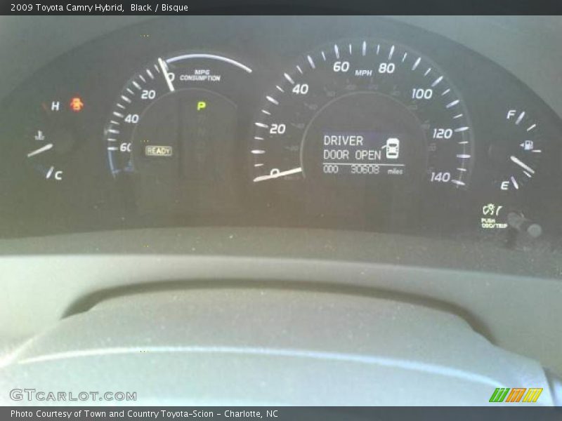 Black / Bisque 2009 Toyota Camry Hybrid