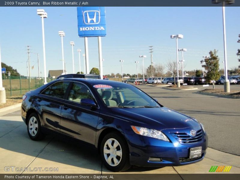 Blue Ribbon Metallic / Ash 2009 Toyota Camry