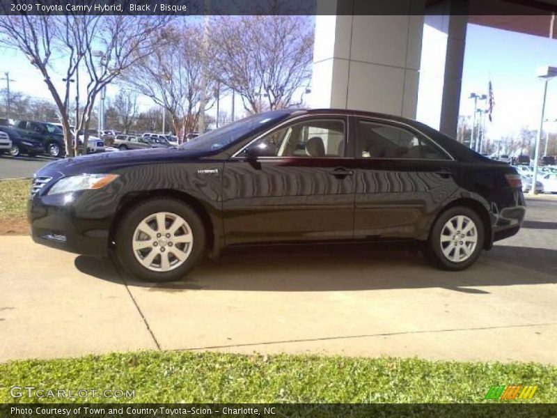 Black / Bisque 2009 Toyota Camry Hybrid