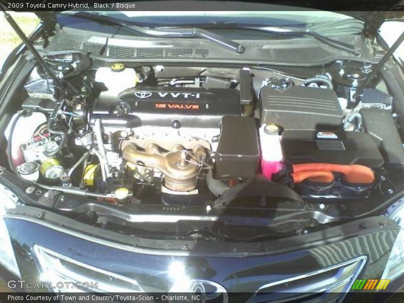 Black / Bisque 2009 Toyota Camry Hybrid