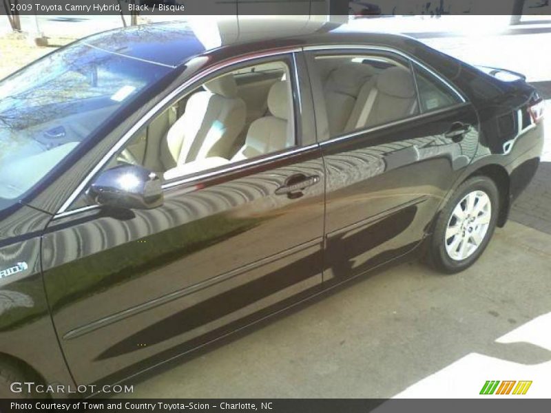 Black / Bisque 2009 Toyota Camry Hybrid
