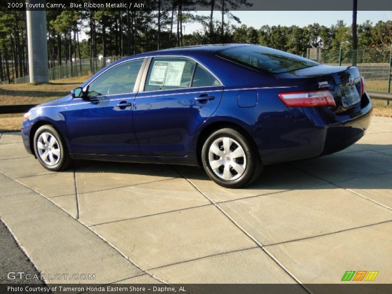 Blue Ribbon Metallic / Ash 2009 Toyota Camry