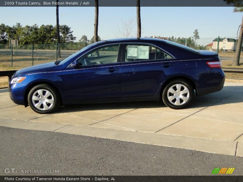 Blue Ribbon Metallic / Ash 2009 Toyota Camry