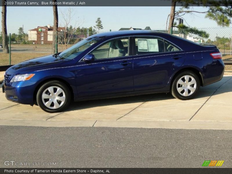 Blue Ribbon Metallic / Ash 2009 Toyota Camry