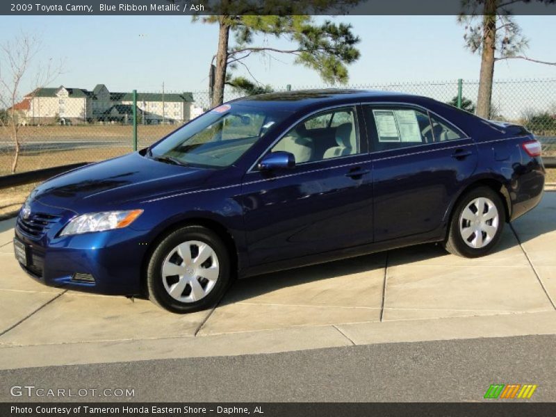 Blue Ribbon Metallic / Ash 2009 Toyota Camry