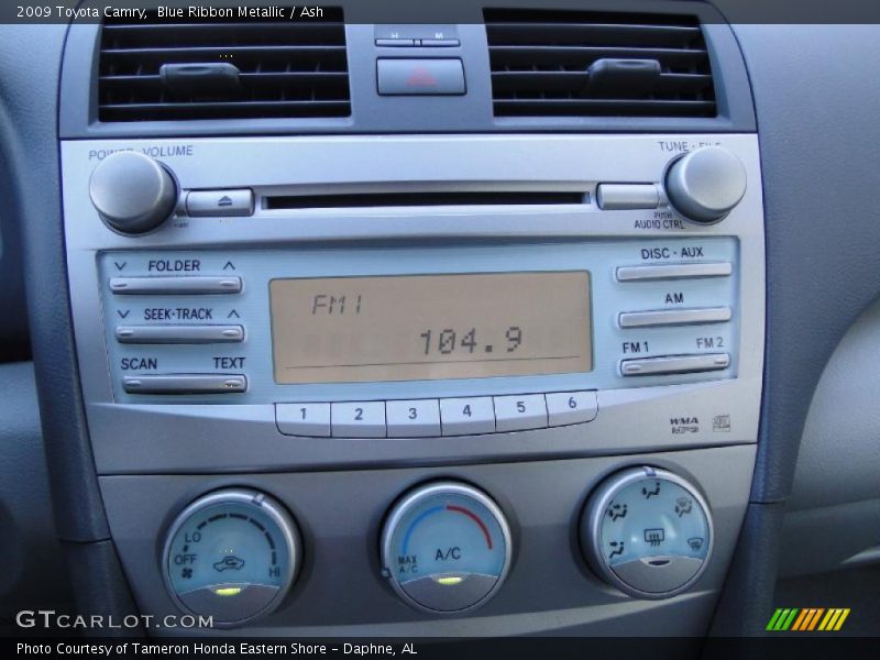 Blue Ribbon Metallic / Ash 2009 Toyota Camry