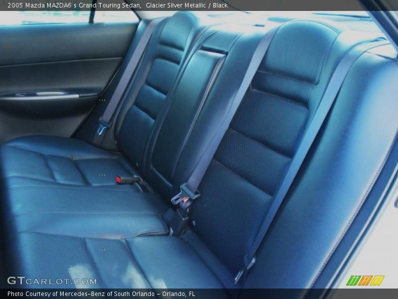 Glacier Silver Metallic / Black 2005 Mazda MAZDA6 s Grand Touring Sedan