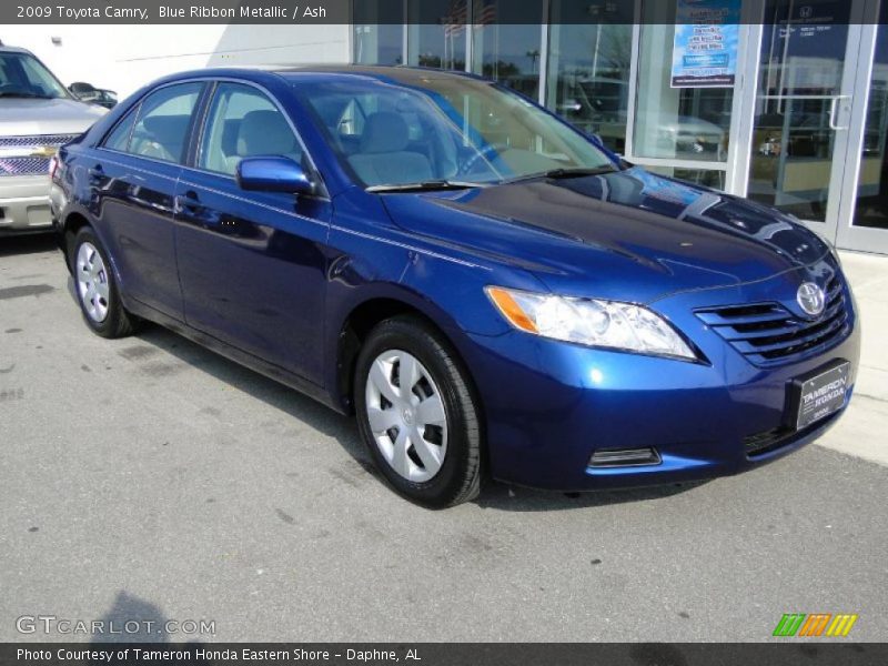 Blue Ribbon Metallic / Ash 2009 Toyota Camry