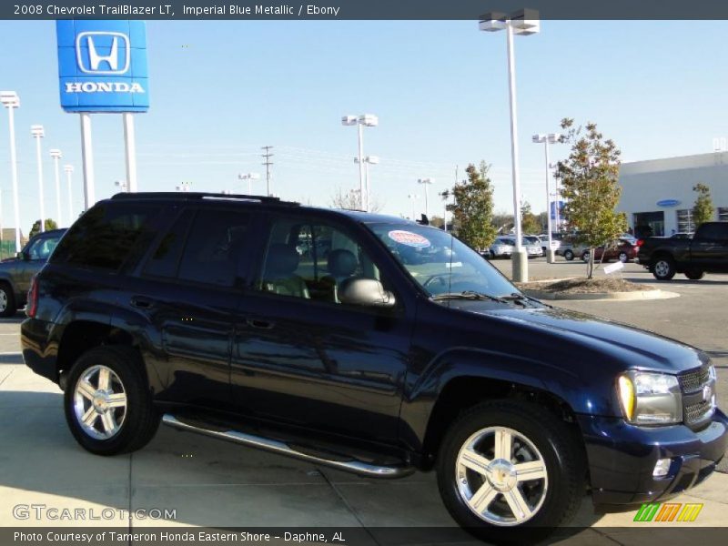Imperial Blue Metallic / Ebony 2008 Chevrolet TrailBlazer LT
