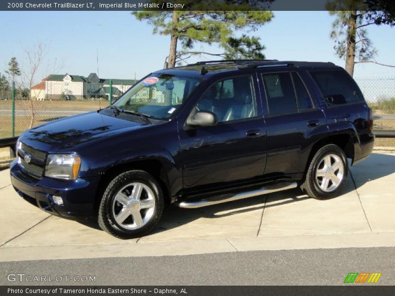 Imperial Blue Metallic / Ebony 2008 Chevrolet TrailBlazer LT