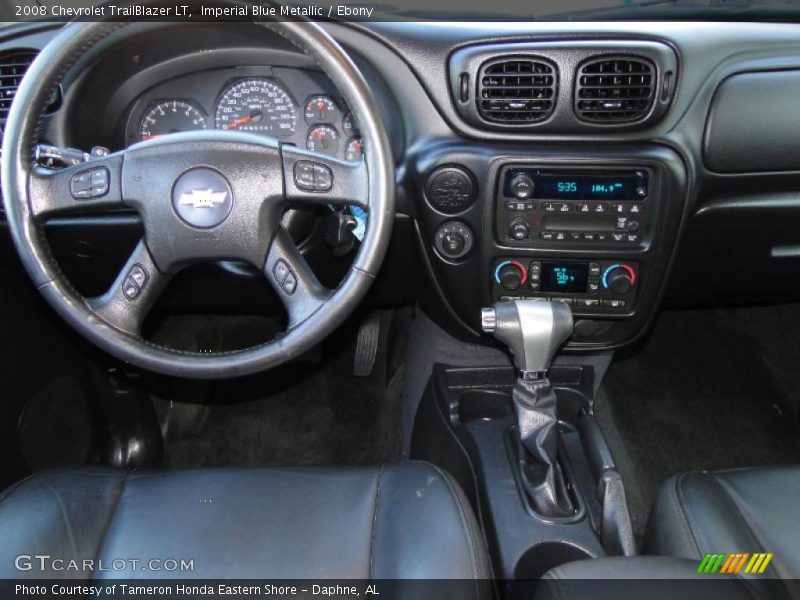 Imperial Blue Metallic / Ebony 2008 Chevrolet TrailBlazer LT