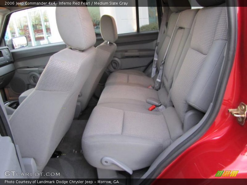 Inferno Red Pearl / Medium Slate Gray 2006 Jeep Commander 4x4
