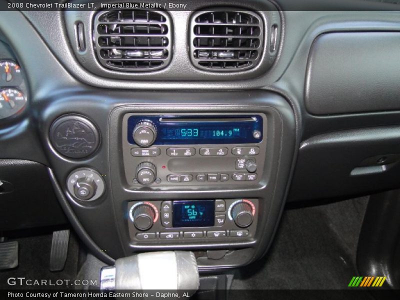 Imperial Blue Metallic / Ebony 2008 Chevrolet TrailBlazer LT