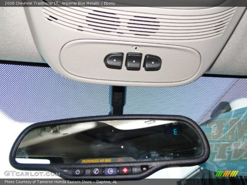 Imperial Blue Metallic / Ebony 2008 Chevrolet TrailBlazer LT