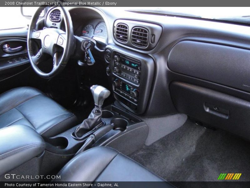 Imperial Blue Metallic / Ebony 2008 Chevrolet TrailBlazer LT