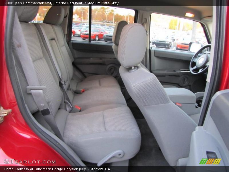 Inferno Red Pearl / Medium Slate Gray 2006 Jeep Commander 4x4
