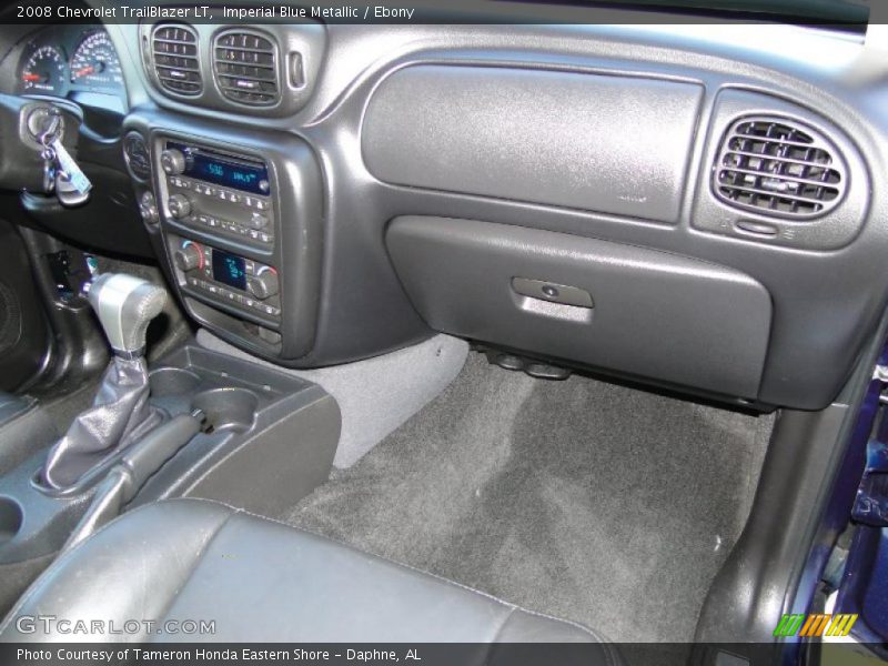 Imperial Blue Metallic / Ebony 2008 Chevrolet TrailBlazer LT